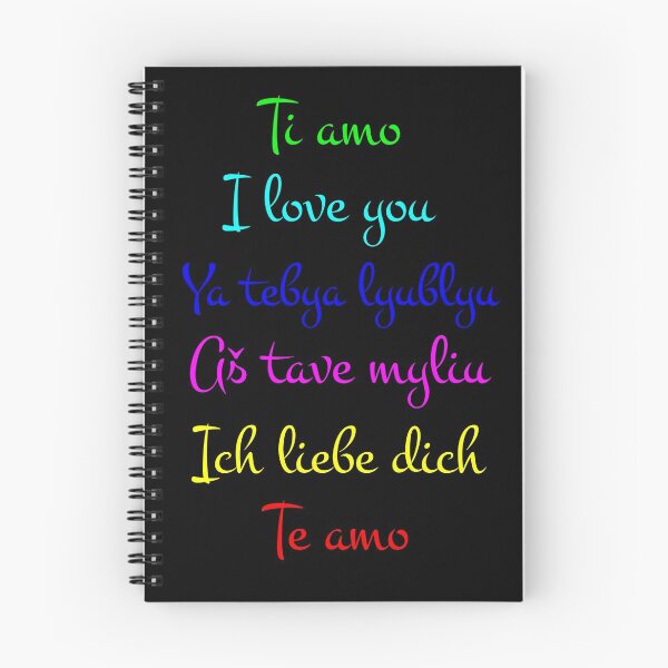 Item preview, Ti amo, I love you, Ya tebya lyublyu, Aš tave myliu, Ich liebe dich, Te amo designed and sold by LiniShop.
