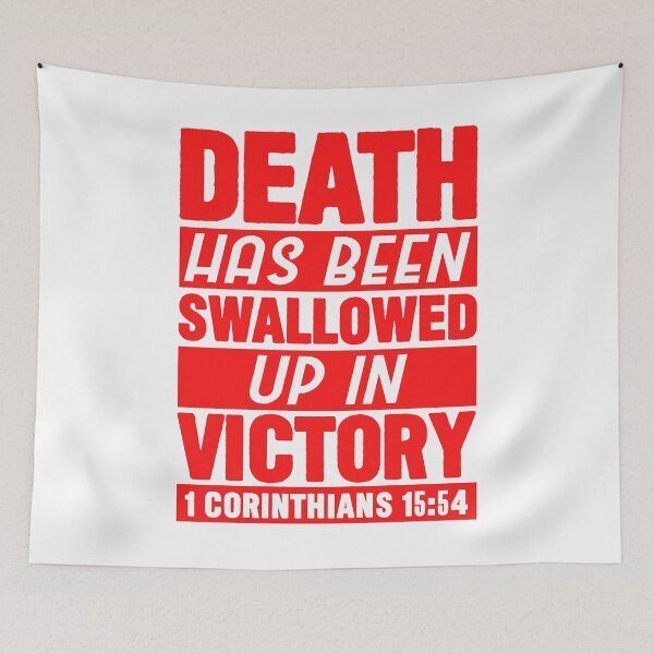 Item preview, 1 Corinthians 15:54 designed and sold by plushism.