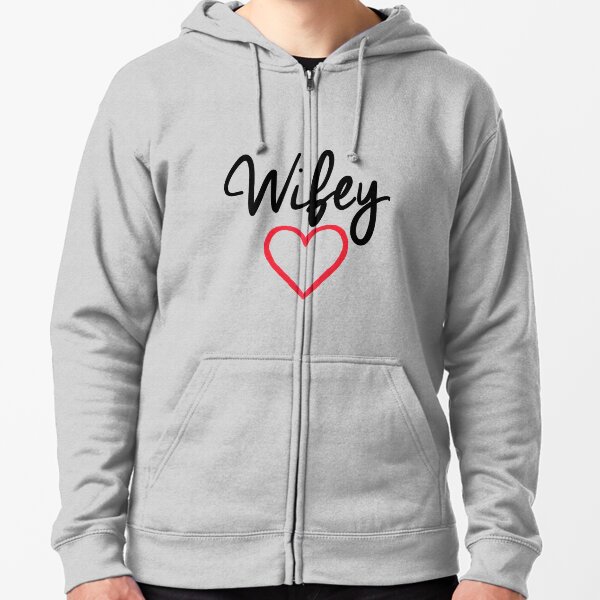 happy wifey sweatshirt