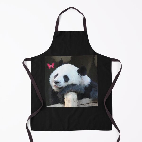 Item preview, Painting Panda with butterfly designed and sold by lolmaned.