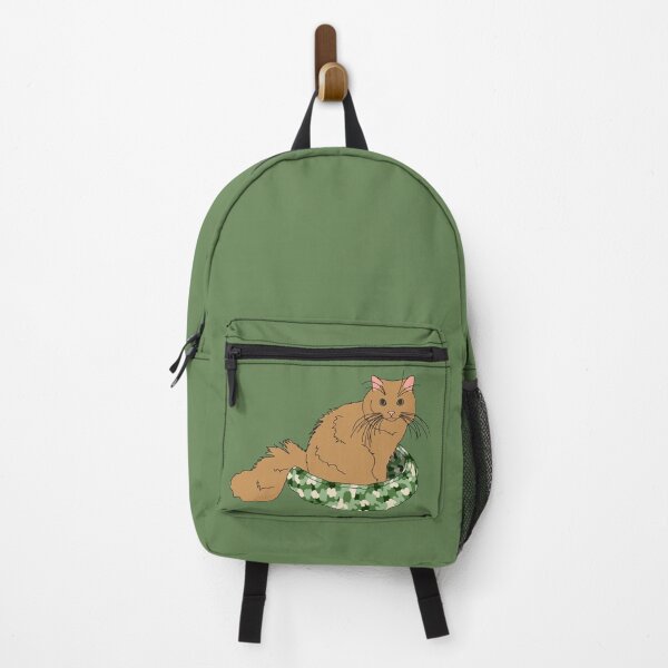 Item preview, Cat in Green Bed (Orange) designed and sold by nklange240.