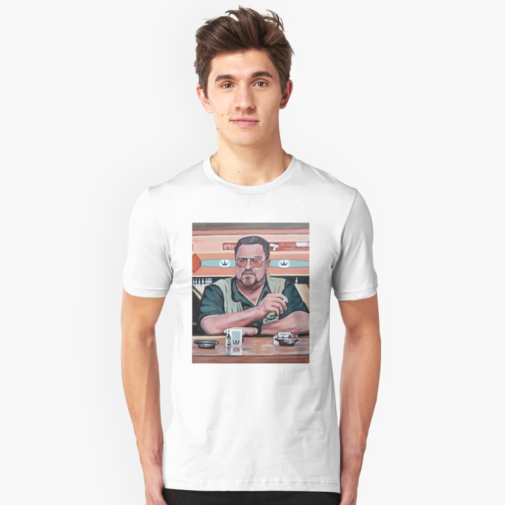 Walter Sobchak Slim Fit T-Shirt
