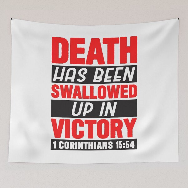 Item preview, 1 Corinthians 15:54 designed and sold by plushism.