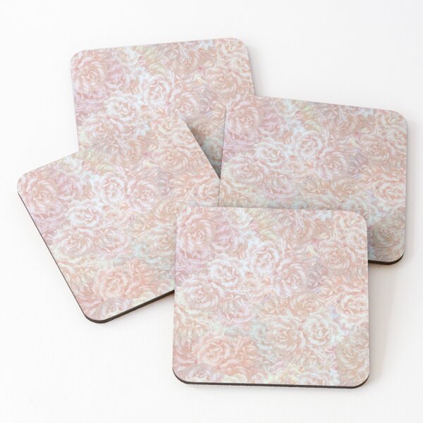 Item preview, Vintage roses in cream - floral pattern designed and sold by MarionsArt.
