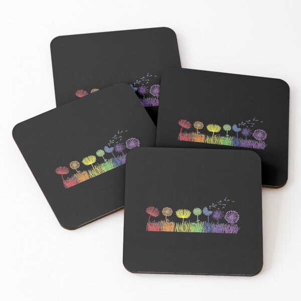 Item preview, imagine. Dandelion rainbow design| Perfect Gift designed and sold by constance82.