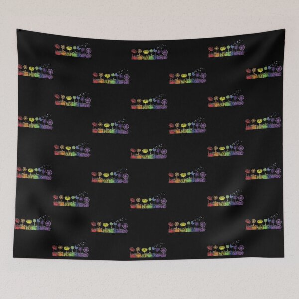 Item preview, imagine. Dandelion rainbow design| Perfect Gift designed and sold by constance82.