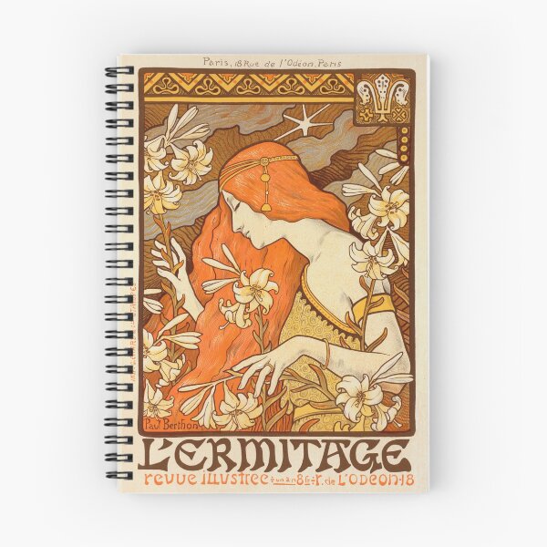 Item preview, Paul Berthon Art Nouveau Poster designed and sold by cutesy.