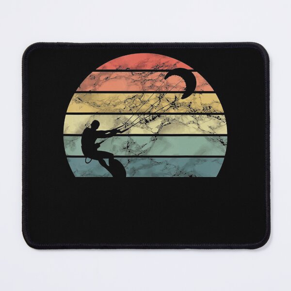 Item preview, Id Rather Be Kitesurfing Retro Kitesurfer Surfing Pro designed and sold by IrenaKurz.