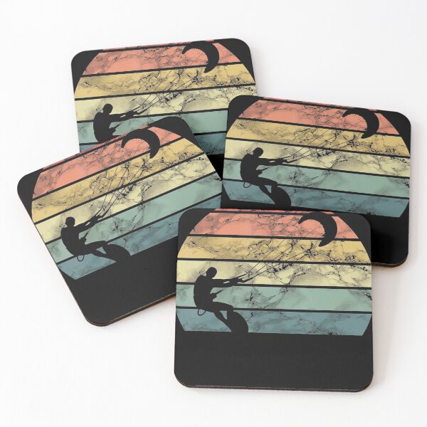 Item preview, Id Rather Be Kitesurfing Retro Kitesurfer Surfing Pro designed and sold by IrenaKurz.