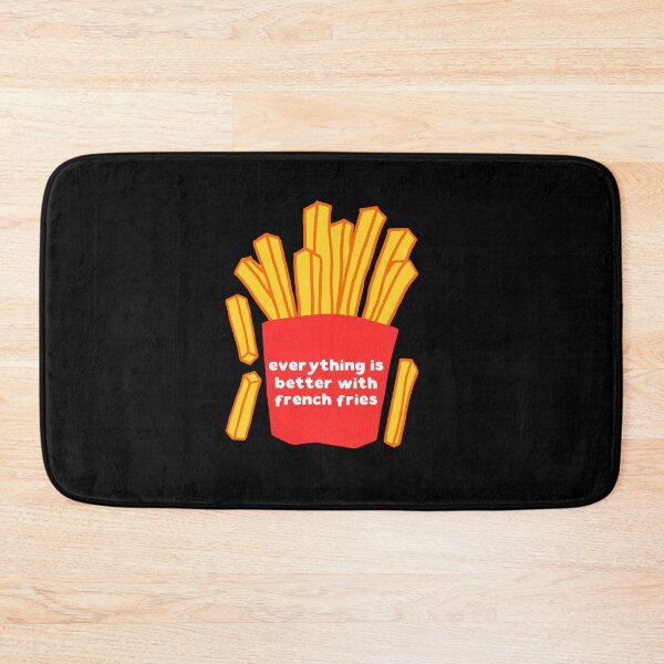 Item preview, Everything is better with french fries - funny fries slogan designed and sold by kapotka.