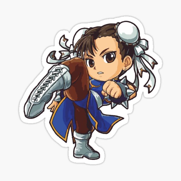 Chun-li street fighters | Sticker