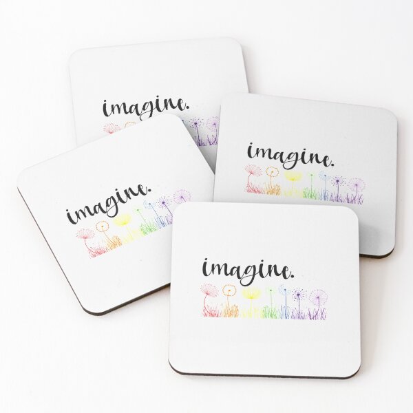 Item preview, imagine. Dandelion rainbow design| Perfect Gift designed and sold by constance82.