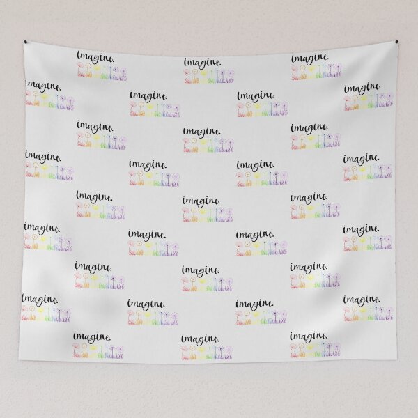 Item preview, imagine. Dandelion rainbow design| Perfect Gift designed and sold by constance82.