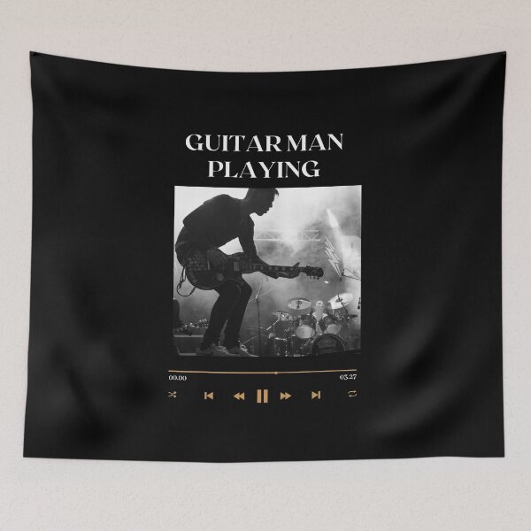 Item preview, guitar man playing designed and sold by TThousand.
