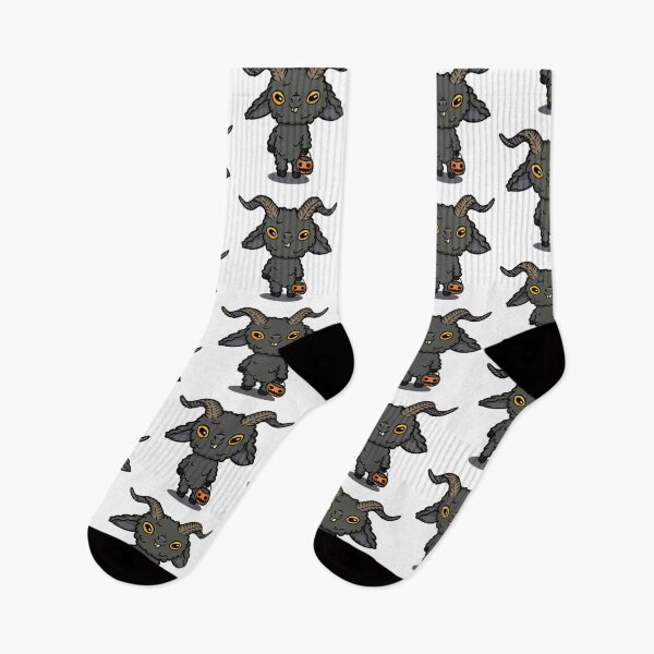 Item preview,  Little Halloween goat or is it the devil black designed and sold by SandrasCreaturs.