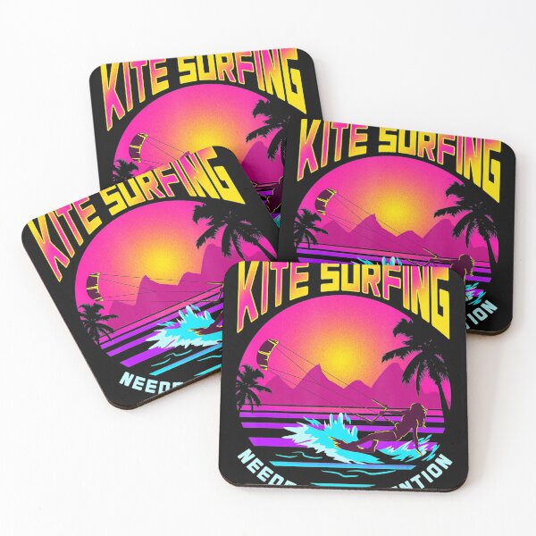Item preview, Kite Boarding Surfing Surfboard Waves Sunset Kitesurfing designed and sold by IrenaKurz.