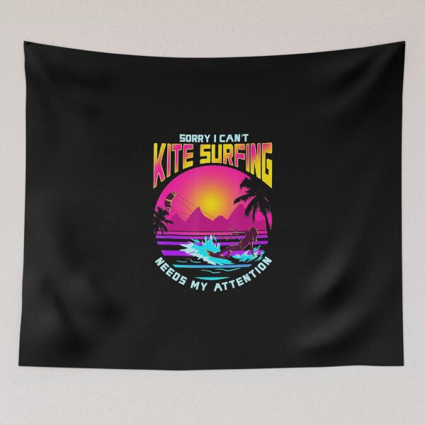 Item preview, Kite Boarding Surfing Surfboard Waves Sunset Kitesurfing designed and sold by IrenaKurz.