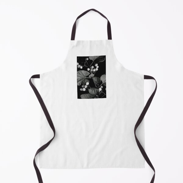 Item preview, Branch of Porcelain Berries Vine in Black and White designed and sold by JariHawk.