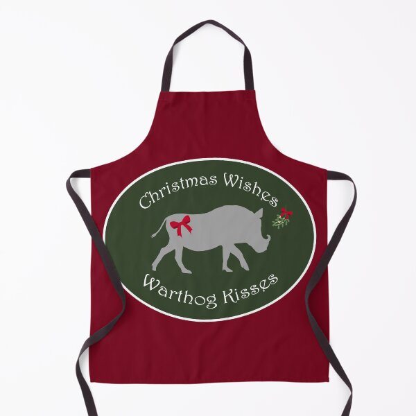Item preview, Christmas Wishes, Warthog Kisses designed and sold by GeoCreate.