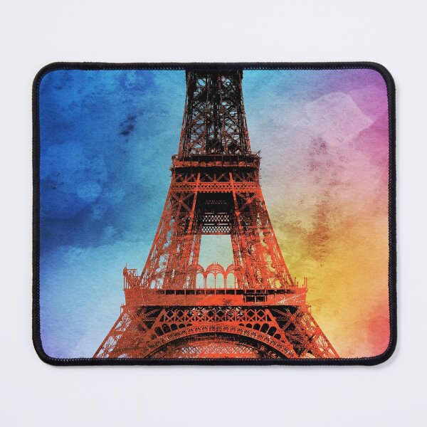 Item preview, Eiffel Tower Under Construction Pop Art designed and sold by Stephen Chambers / The Pop Art Factory.