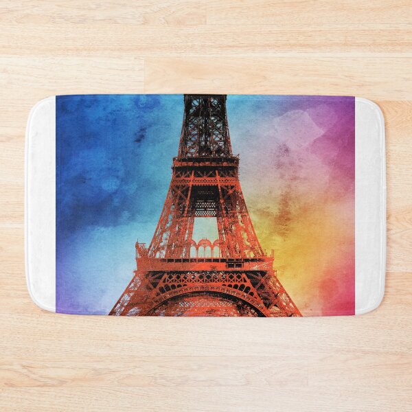 Item preview, Eiffel Tower Under Construction Pop Art designed and sold by Stephen Chambers / The Pop Art Factory.