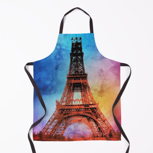 Item preview, Eiffel Tower Under Construction Pop Art designed and sold by Stephen Chambers / The Pop Art Factory.