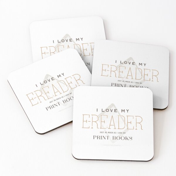 Item preview, I Love My E-Reader designed and sold by Geek Updated.