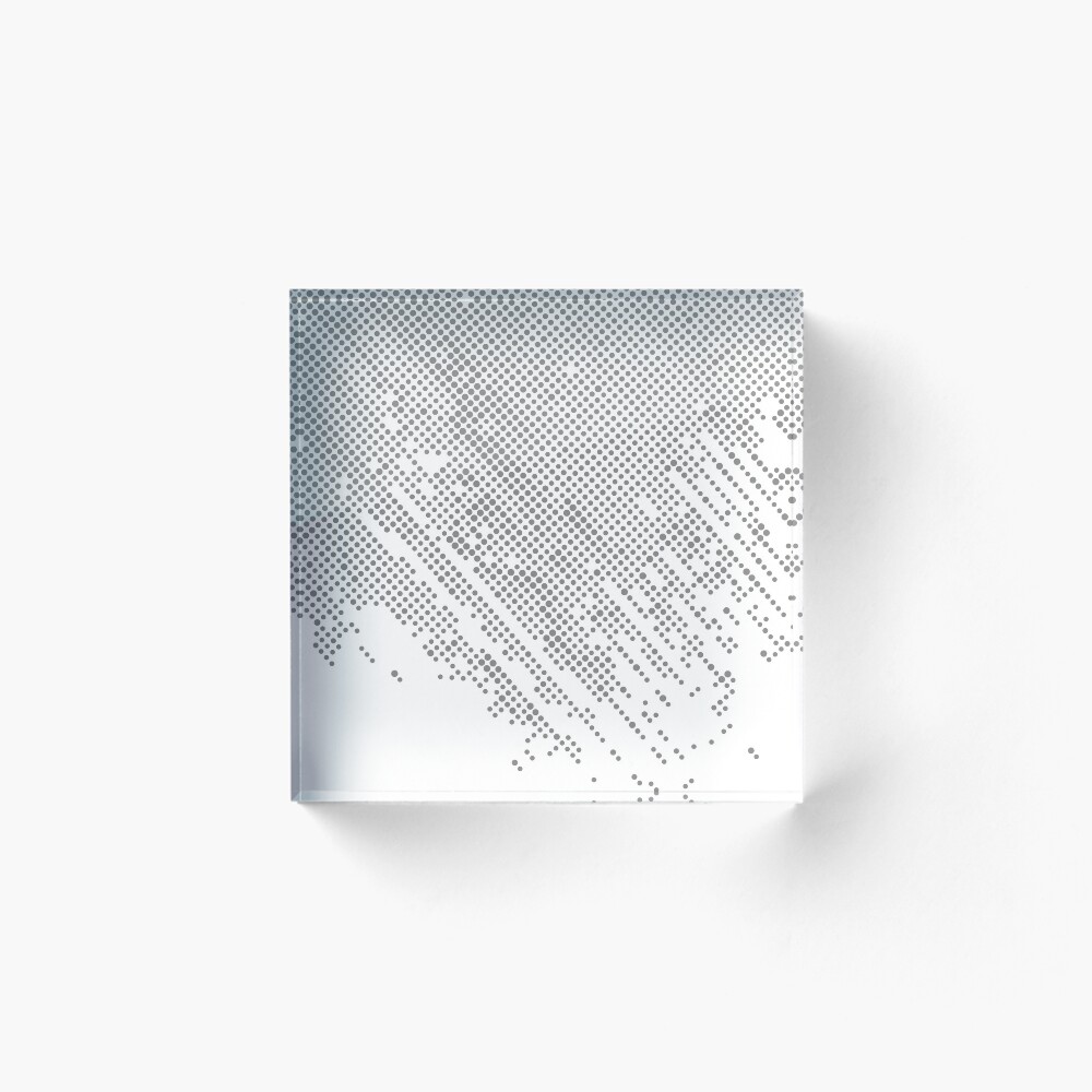 Vista previa del artículo con la obra «Bloque acrílico», diseñado y vendido por ColorOfTheYears.