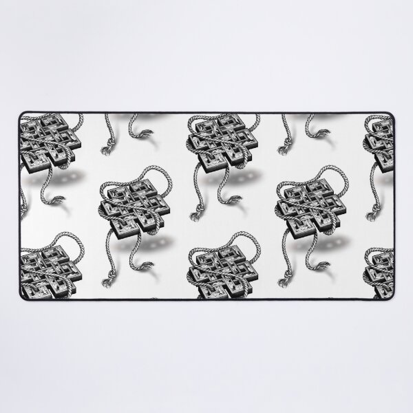 Item preview, Knot- Endless knot, Eternal knot (monochromatic illustration on white) designed and sold by Anicatattoos.