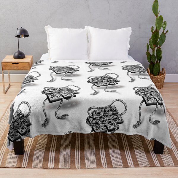Item preview, Knot- Endless knot, Eternal knot (monochromatic illustration on white) designed and sold by Anicatattoos.