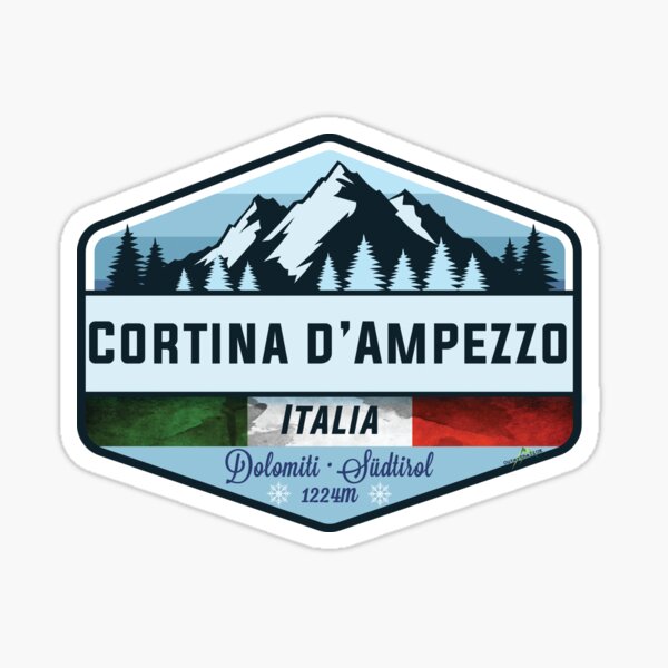 CORTINA SCUOLA SCI ski ADESIVO 2 adesivi STICKER originale vintage EUR 9,99  - PicClick IT