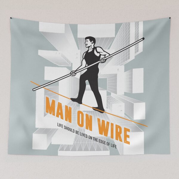 Item preview, Man on Wire - Alternative Movie Poster designed and sold by MoviePosterBoy.