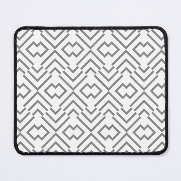 Artikelvorschau, Gray and White Simple Art Deco Shape Pattern Pairs Valspar 2022 Color of the Year Grey Suit 4004-2A - Color Trends entworfen und verkauft von ColorOfTheYears.
