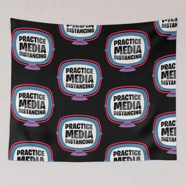 Item preview, PRACTICE MEDIA DISTANCING designed and sold by w1ckerman.