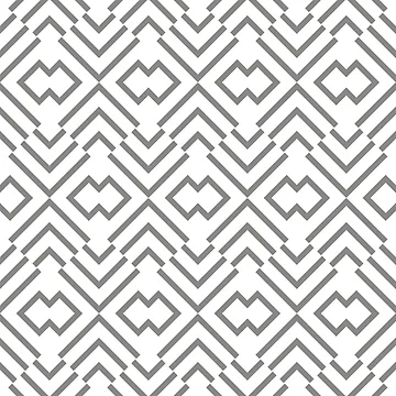 Vorschaubild zum Design Gray and White Simple Art Deco Shape Pattern Pairs Valspar 2022 Color of the Year Grey Suit 4004-2A - Color Trends von ColorOfTheYears