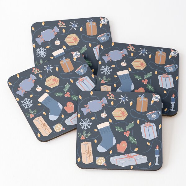 Item preview, Christmas Gifts Dark designed and sold by SunLee Art.