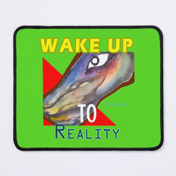 Item preview, Wake up to Reality (right eye) - Yellowbox ink painting designed and sold by twyellowbox.