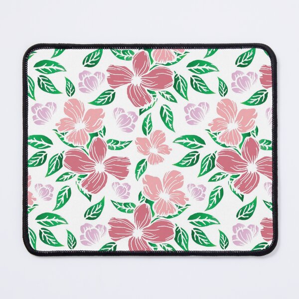 Item preview, Pink and purple daisy flowers pattern - Flourish pink spring flowering vintage designed and sold by Alice-Elgawi.