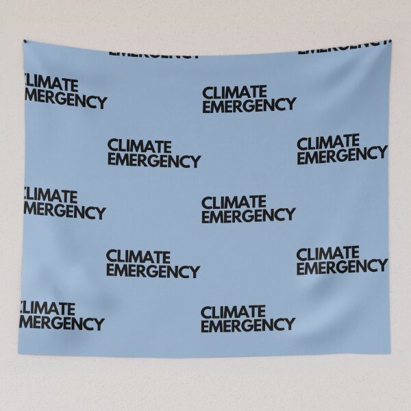 Item preview, CLIMATE EMERGENCY   designed and sold by OccultShopArt.