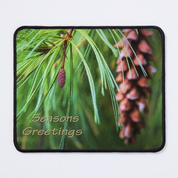 Item preview, Seasons Greetings Pine Cones designed and sold by Sharon McConnell.