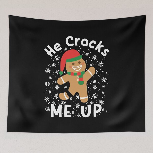 Item preview, Gingerbread Man Woman Couples Christmas Holiday Matching design designed and sold by CreatedByHeidi.