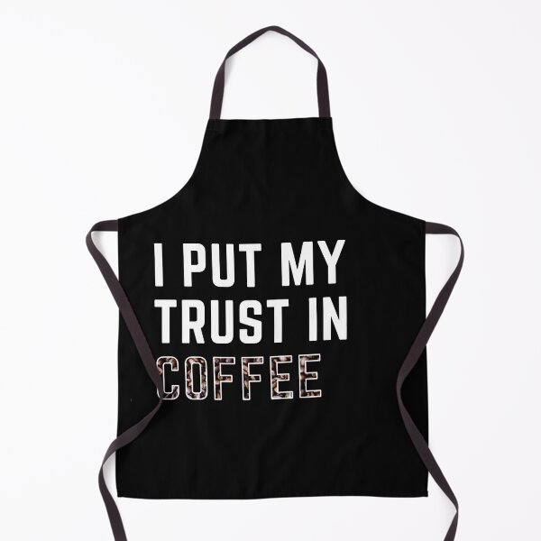 Item preview, Copy of i put my trust in coffee - funny coffee lover quotes designed and sold by nasani.