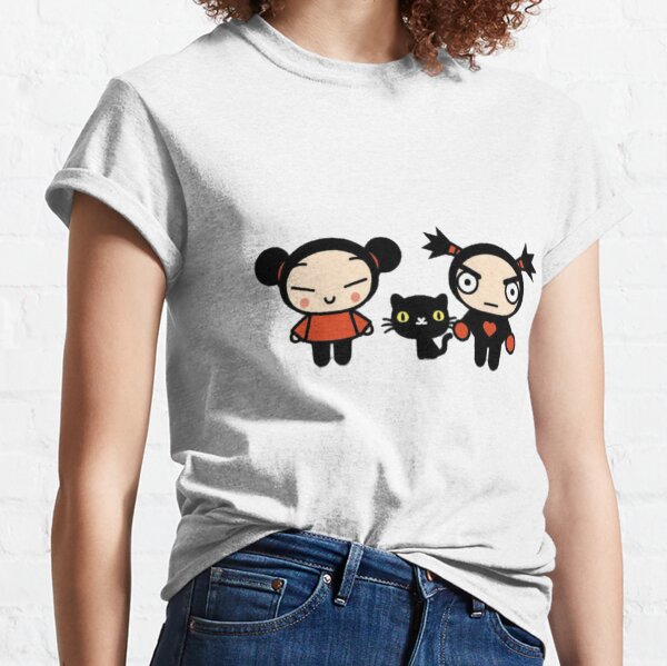 Pucca Love Garu Cute Korean Cartoon Show Kawaii Mens/Unisex T-Shirt Print  Shirts