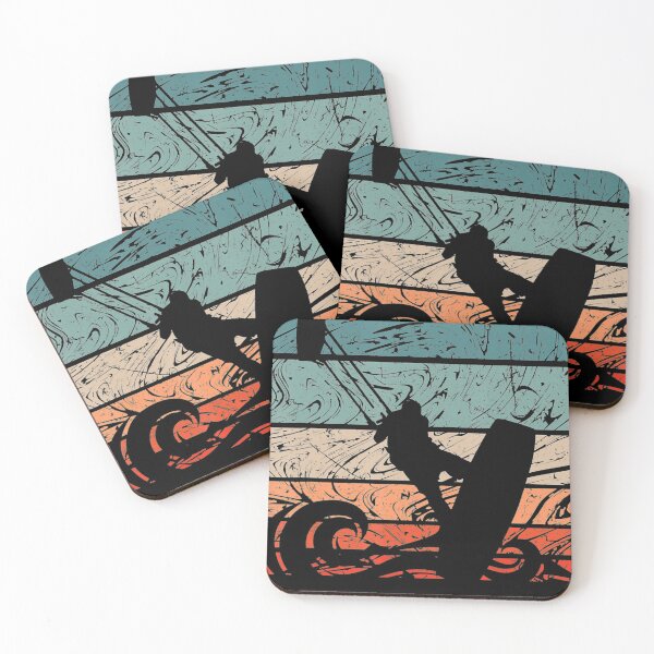 Item preview, Kiteboarder Kitesurfing Vintage Surfer Cool Kite Surfing designed and sold by IrenaKurz.