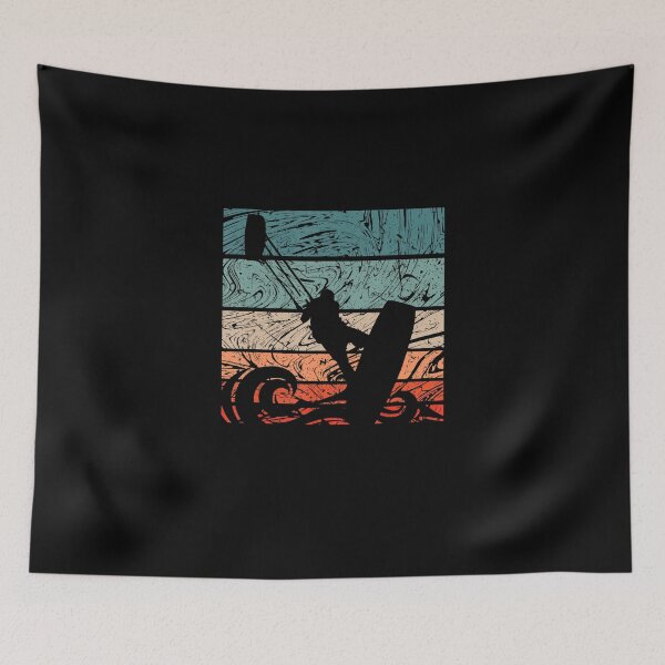 Item preview, Kiteboarder Kitesurfing Vintage Surfer Cool Kite Surfing designed and sold by IrenaKurz.