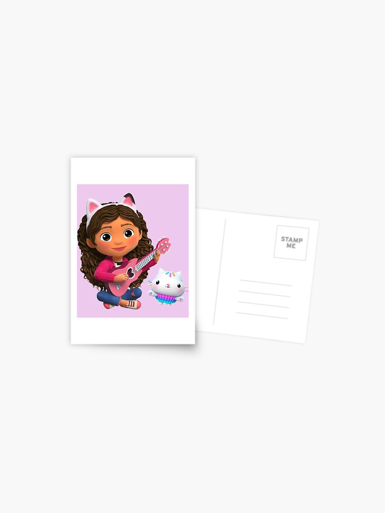gabby dollhouse characters  Postcard for Sale by AMIE-WILSONCA