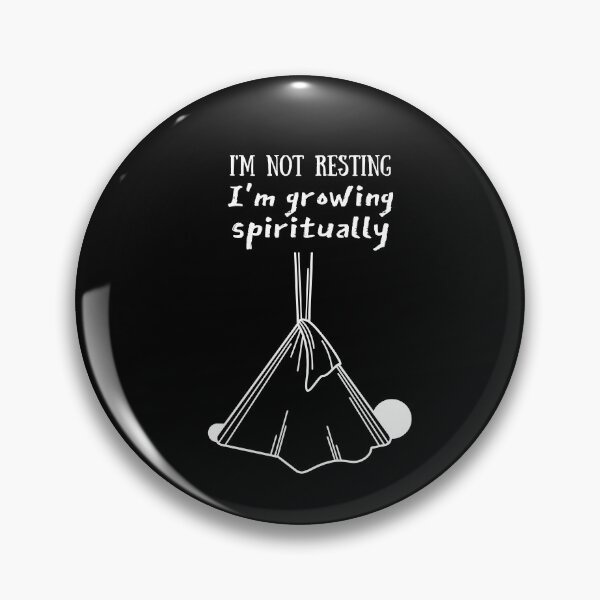 Item preview, I'm not resting I'm growing spiritually Antigravity Yoga  designed and sold by trendingatees.