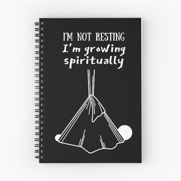 Item preview, I'm not resting I'm growing spiritually Antigravity Yoga  designed and sold by trendingatees.