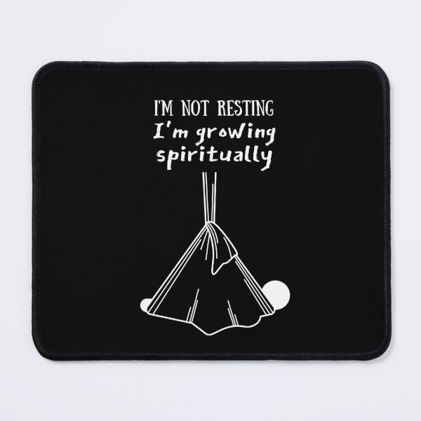 Item preview, I'm not resting I'm growing spiritually Antigravity Yoga designed and sold by trendingatees.