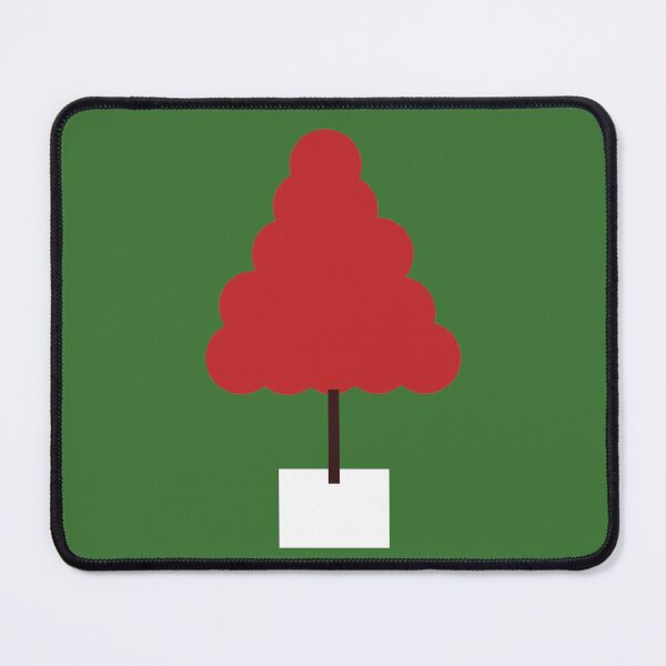 Item preview, Minimalist Red Christmas Tree in White Box designed and sold by TumbleCreek.